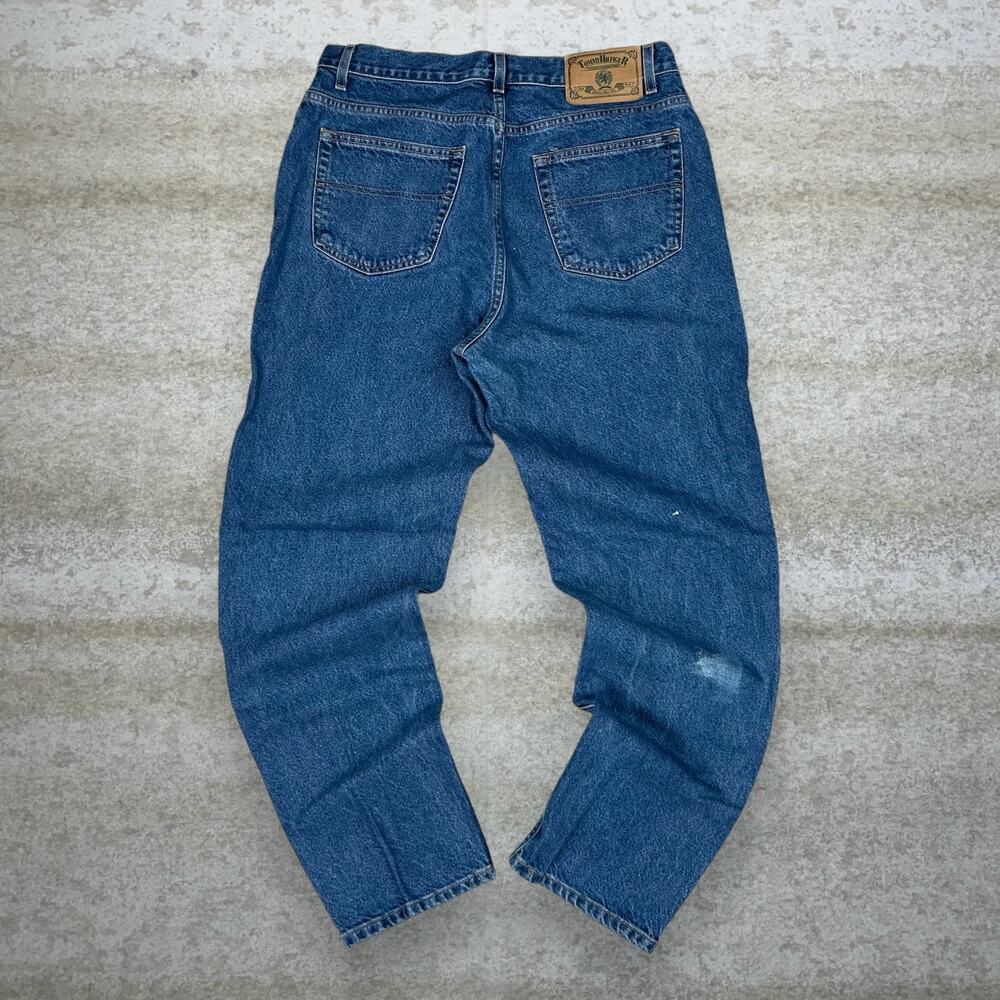 Vintage 90s Tommy Hilfiger Jeans 36x32 Relaxed Tapered Leg Fit Medium Wash